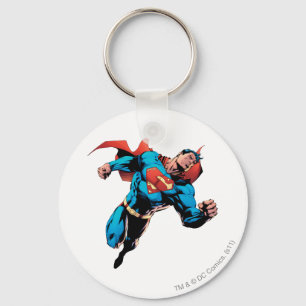 Superman in suit key ring