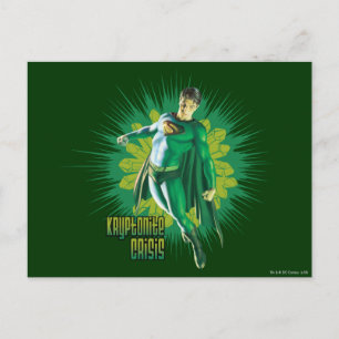 Superman Kryptonite Crisis Postcard