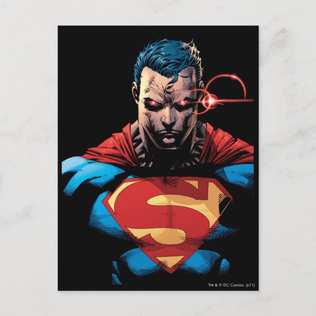 Superman - Laser Vision Postcard (Front)
