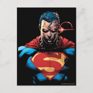 Superman - Laser Vision Postcard