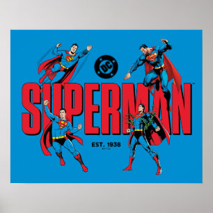 Superman Legends Forever Graphic Poster