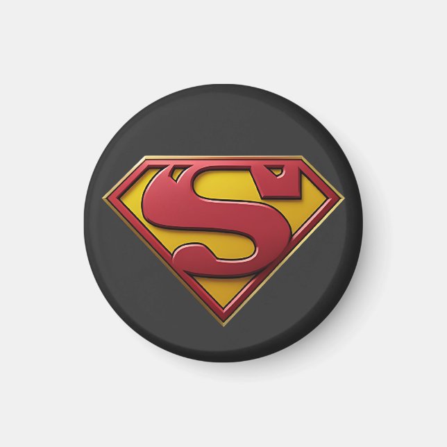 Superman logo  magnet (Front)