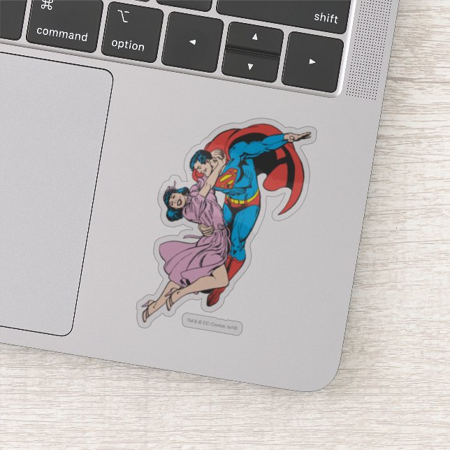 Superman & Lois in Pink (Detail)