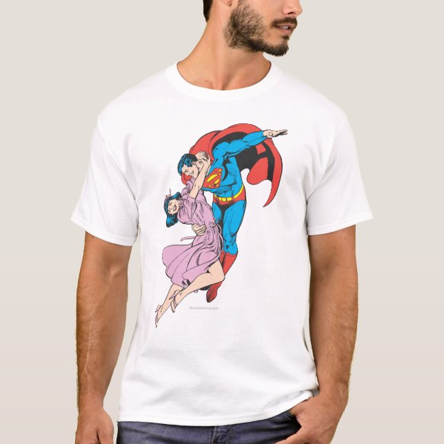 Superman & Lois in Pink T-Shirt (Front)