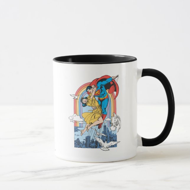 Superman & Lois in Yellow Mug (Right)