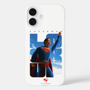 Superman Look Up Pose iPhone 16 Case