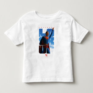 Superman Look Up Pose Toddler T-Shirt