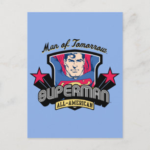 Superman - Man of Tomorrow Postcard