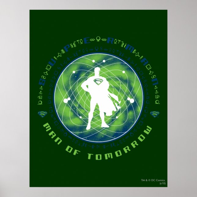 Superman Man of Tomorrow Poster (Front)