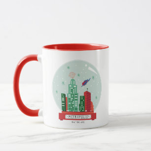 Superman Metropolis Snow Globe Graphic Mug