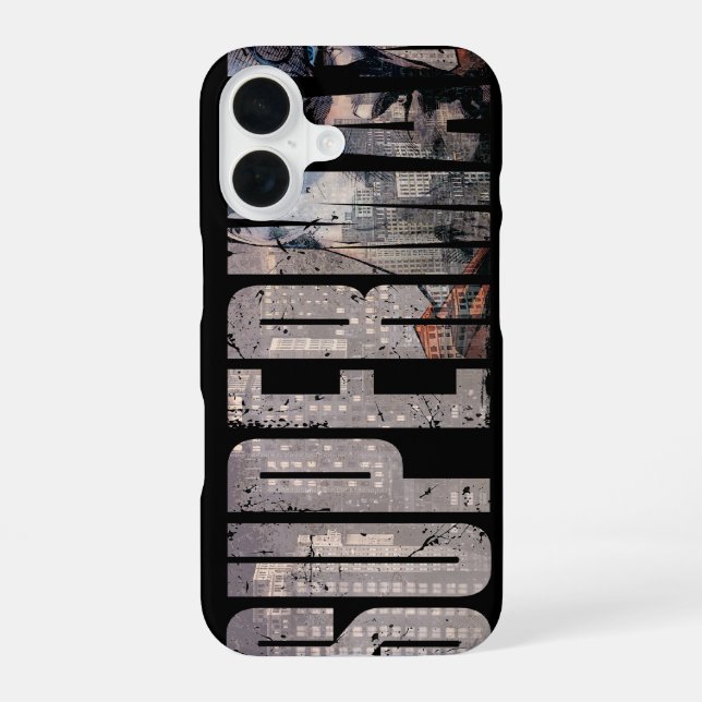 Superman Name iPhone 16 Case (Back)