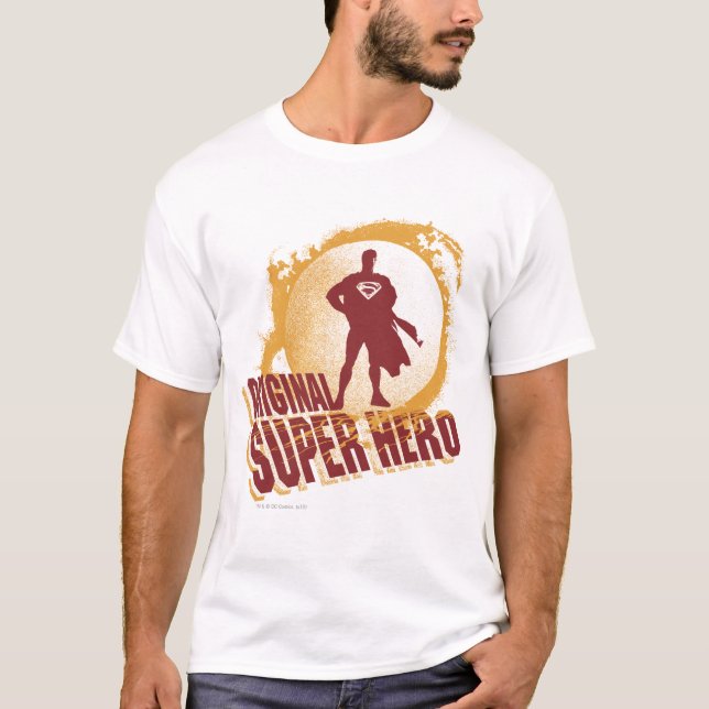 Superman Original Super Hero T-Shirt (Front)