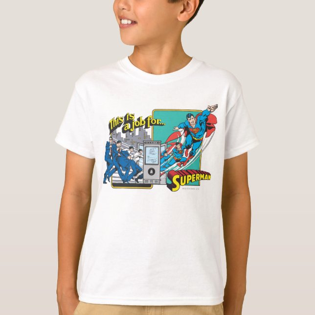 Superman Phonebooth T-Shirt (Front)
