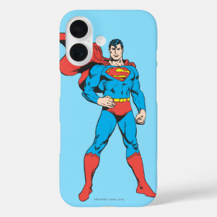 Superman Posing 2 iPhone 16 Case