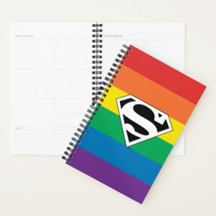 Superman Rainbow Logo Planner