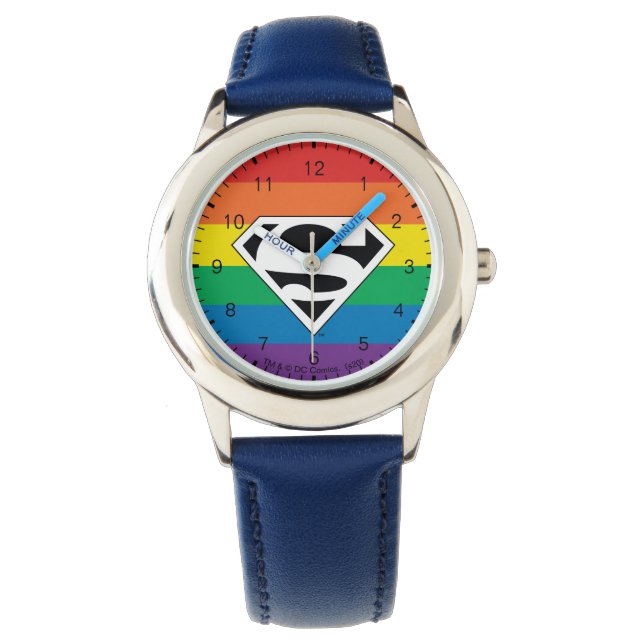 Superman Rainbow Logo Watch (Front)