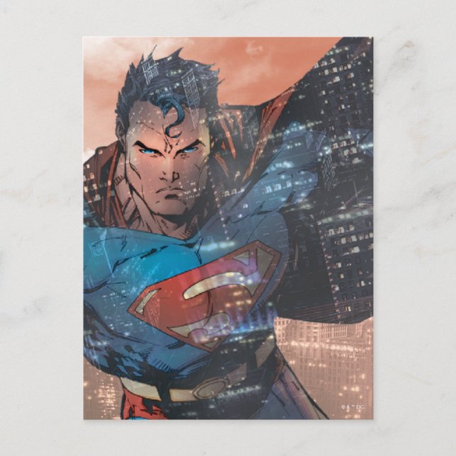 Superman - Red Postcard (Front)