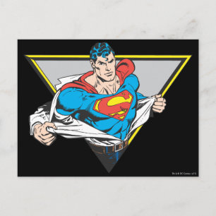Superman Revealed Postcard