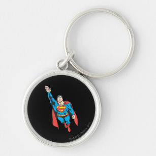Superman Right Arm Raised Key Ring