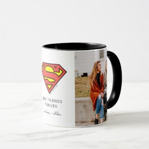 Superman S-Shield Best Friends Photo Mug