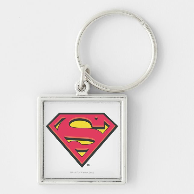Superman S-Shield | Classic Logo Key Ring (Front)