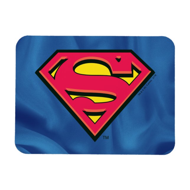 Superman S-Shield | Classic Logo Magnet (Horizontal)