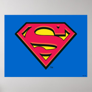 Superman S-Shield   Classic Logo Poster