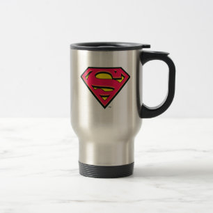 Superman S-Shield   Classic Logo Travel Mug