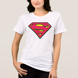 Superman S-Shield Classic Logo Tri-Blend Shirt