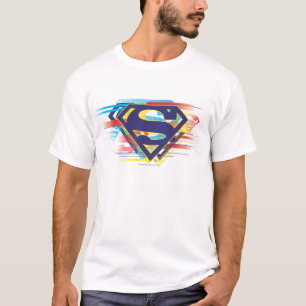 Superman S-Shield Colourful Logo T-Shirt