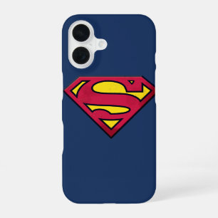 Superman S-Shield Dirt Logo iPhone 16 Case