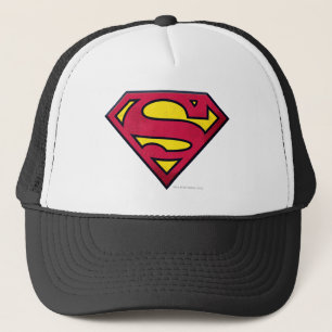 Superman S-Shield   Dirt Logo Trucker Hat