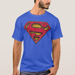Superman S-Shield Distressed Logo T-Shirt