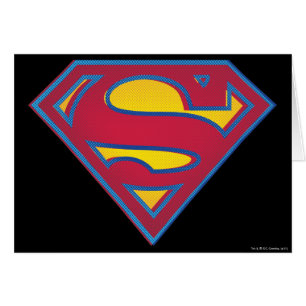 Superman S-Shield Dot Logo