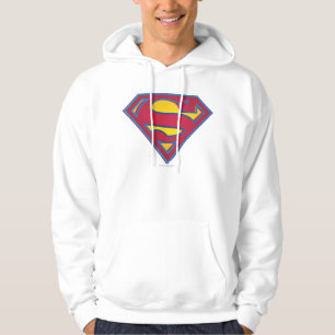 Superman S-Shield   Dot Logo Hoodie