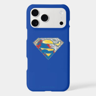 Superman S-Shield   Grey Yellow Red Black Mix Logo
