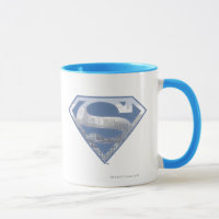 Superman S-Shield | Light Blue City Logo