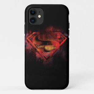 Superman S-Shield Painted Logo iPhone 11 Case