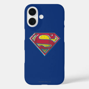 Superman S-Shield   Printed Logo iPhone 16 Case