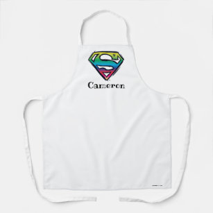 Superman S-Shield   Rainbow Logo Apron