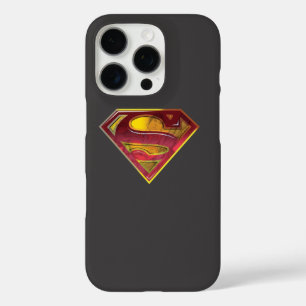 Superman S-Shield Reflection Logo iPhone 16 Pro Case