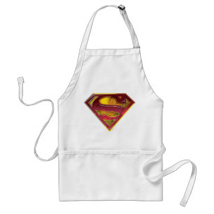 Superman S-Shield   Reflection Logo Standard Apron