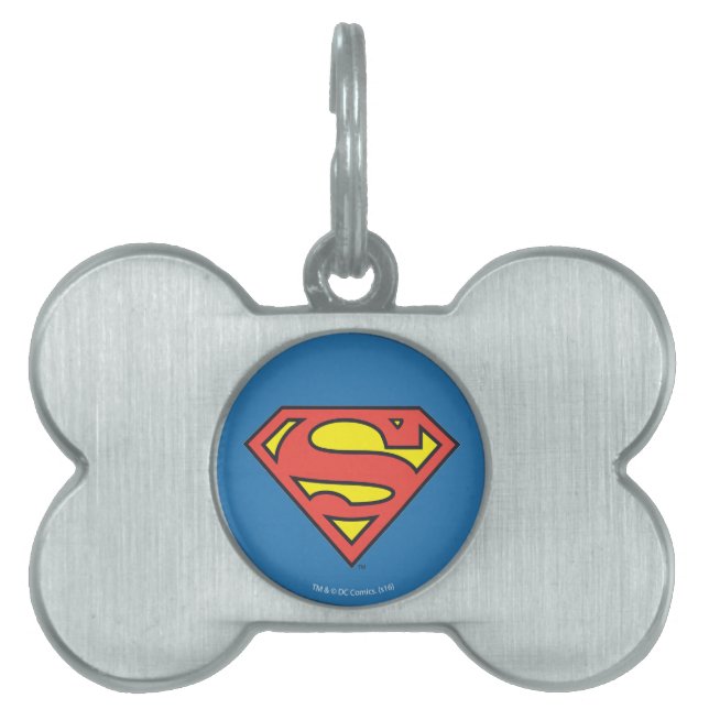 Superman S-Shield | Superman Logo Pet ID Tag (Front)