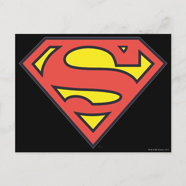 Superman S-Shield | Superman Logo Postcard (Front)