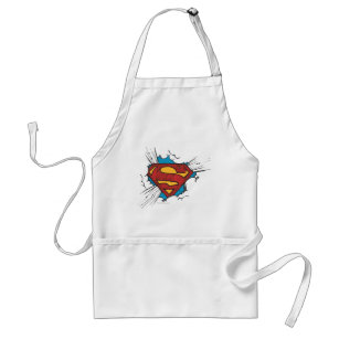 Superman S-Shield   Within Clouds Logo Standard Apron