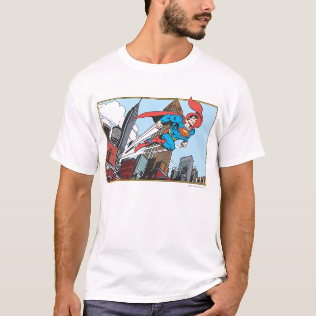 Superman & Skyscrapers T-Shirt (Front)