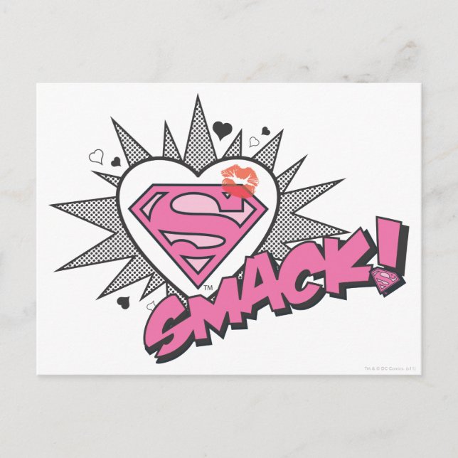 Superman - Smack Postcard (Front)