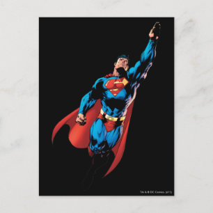 Superman Soars Postcard