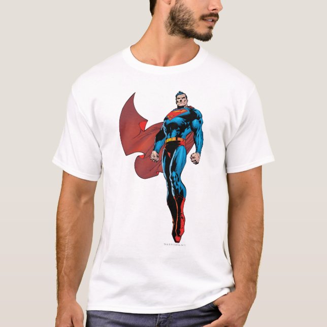 Superman Stands Tall T-Shirt (Front)