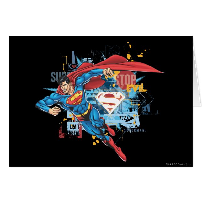 Superman - Stop Evil (Front Horizontal)